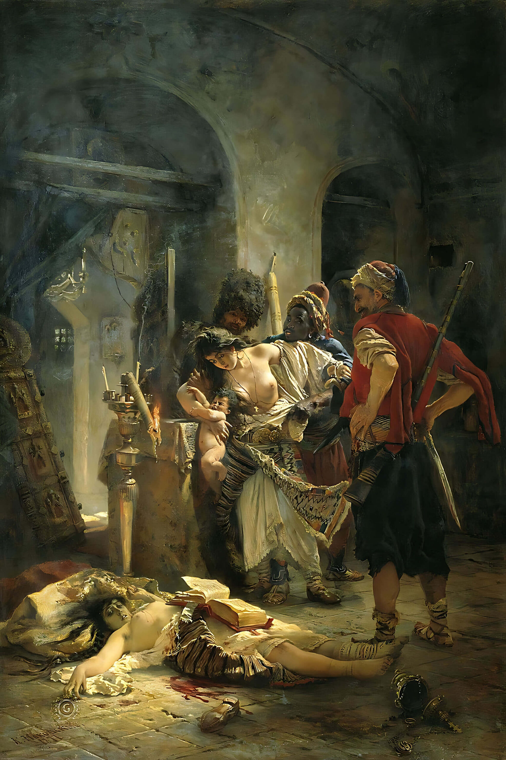 «Болгарские мученицы». К. Маковский 
