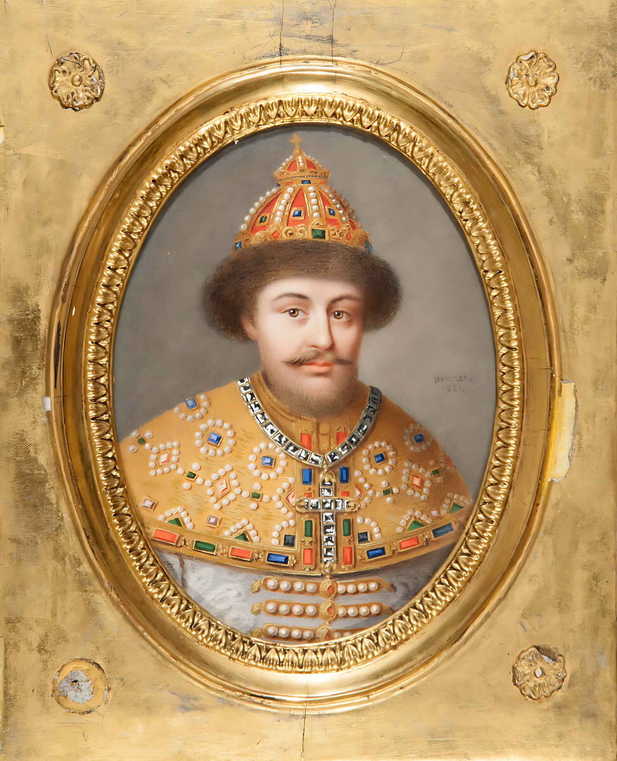 Беннер Ж. "Портрет царя Алексея Михайловича"