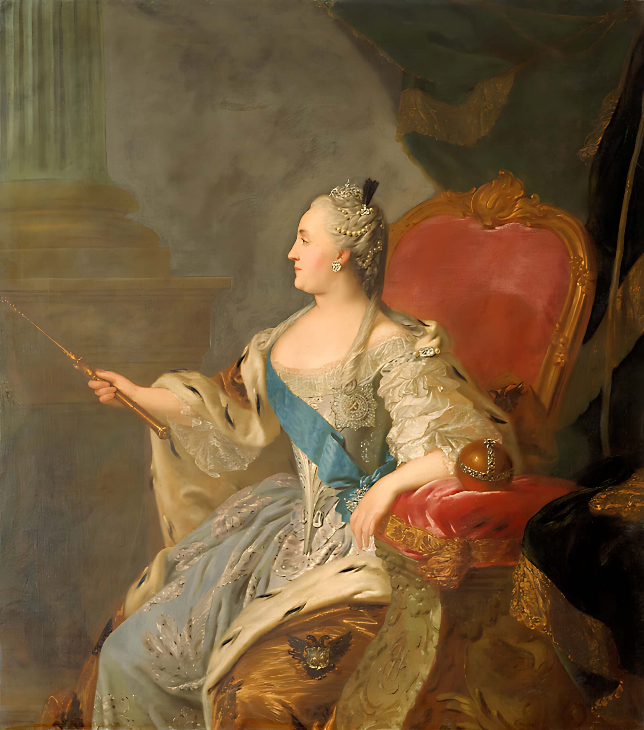 Коронационный портрет Екатерины Великой