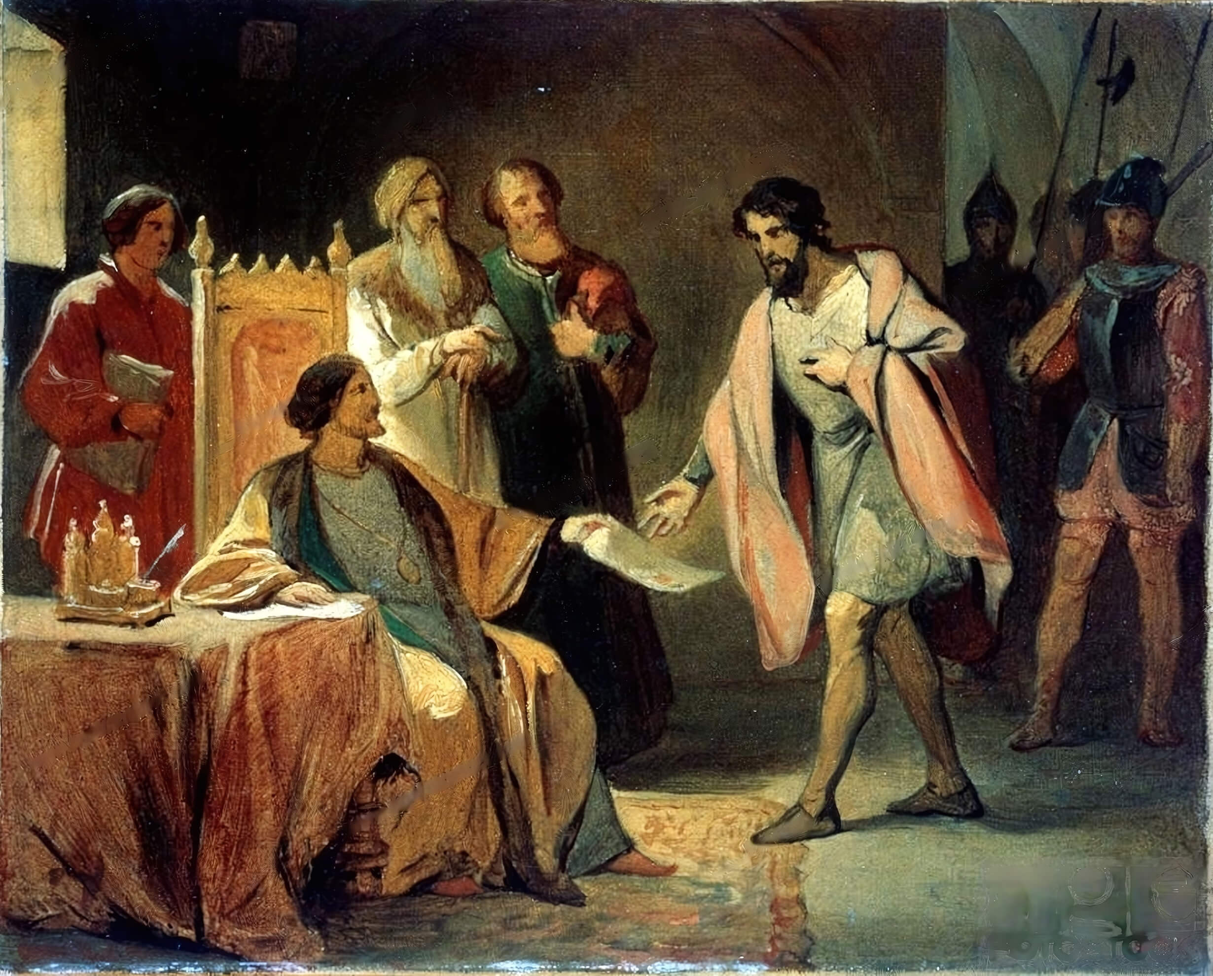 «Царь Иван III поручает Аристотелю Фиораванти заказ на чеканку монет в 1479 году» П. В. Басин