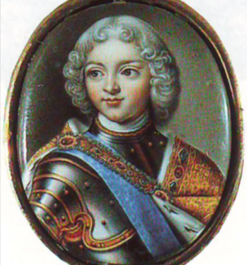 "Пётр II" А.Г. Овсов, 1727