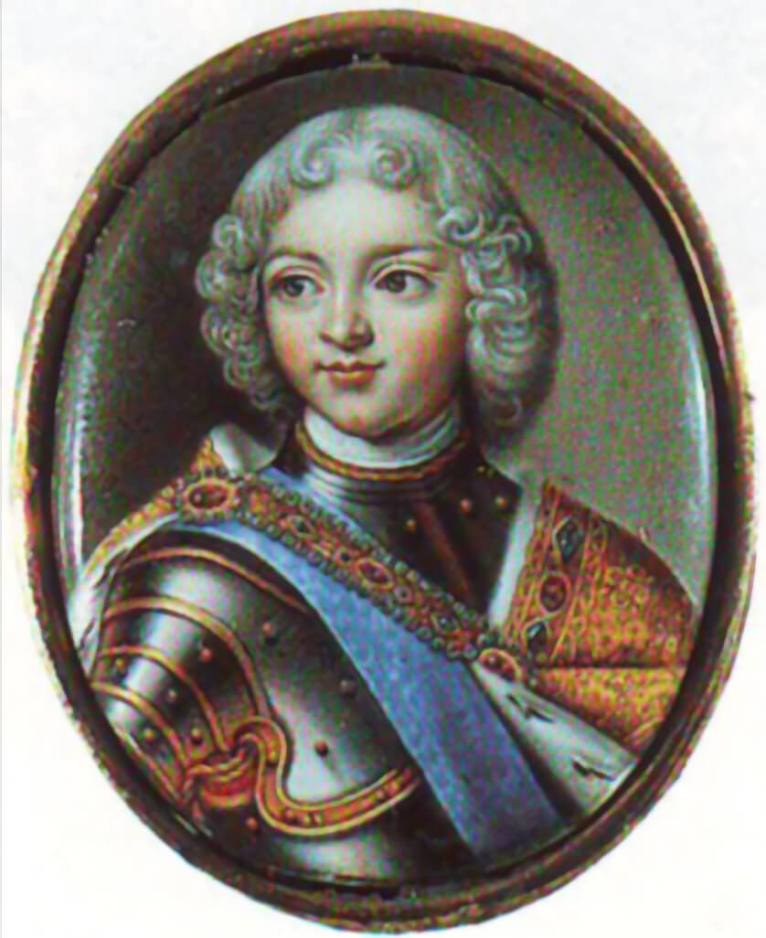 "Пётр II" А.Г. Овсов, 1727