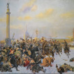 Войцех Коссак "Кровавое воскресенье. 1905"