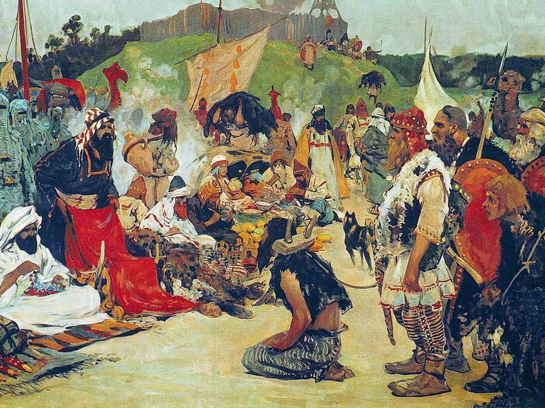 С.В. Иванов "Торг в стране восточных славян"