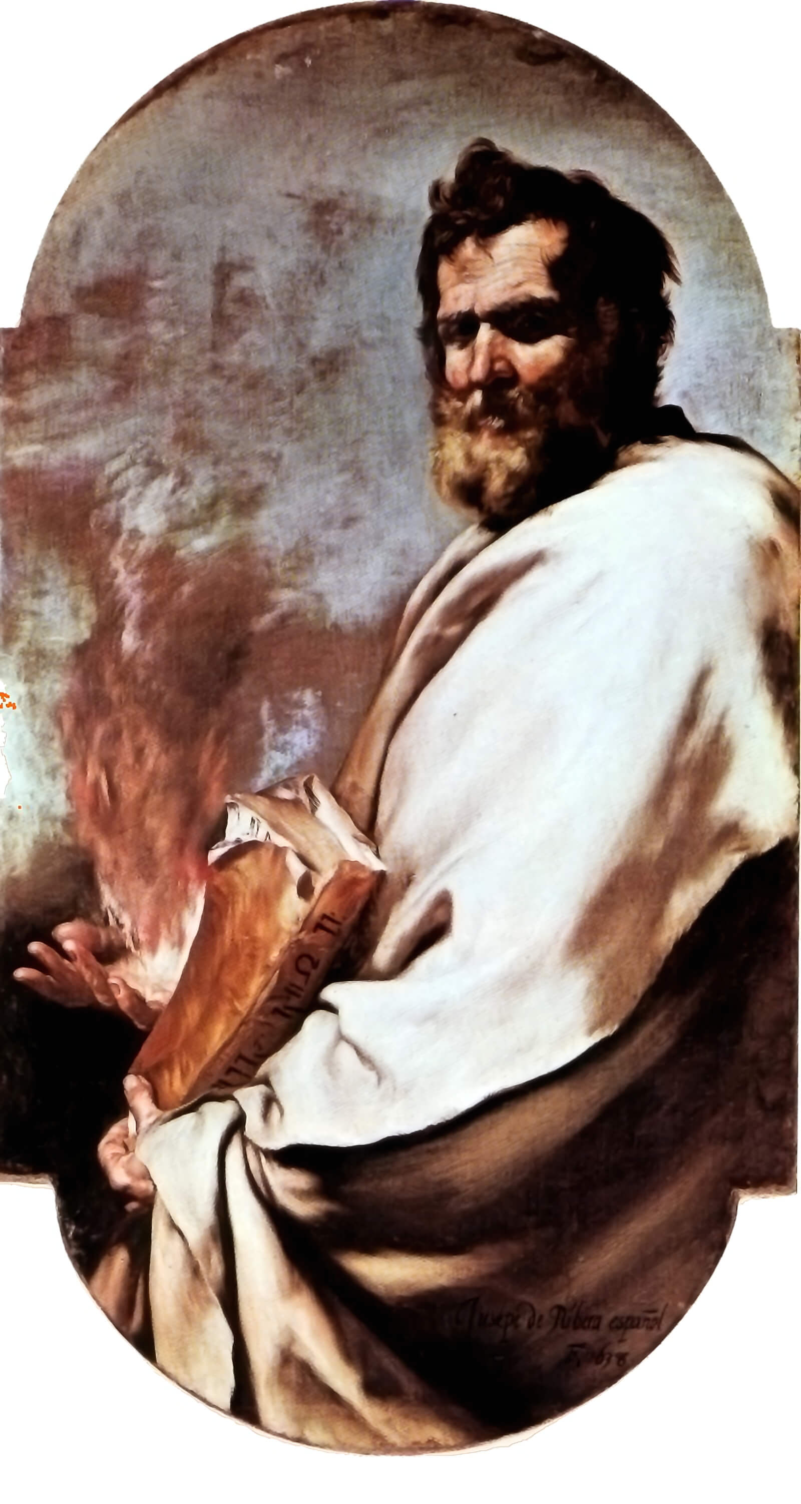 Хосе де Рибера "Святой Илия"