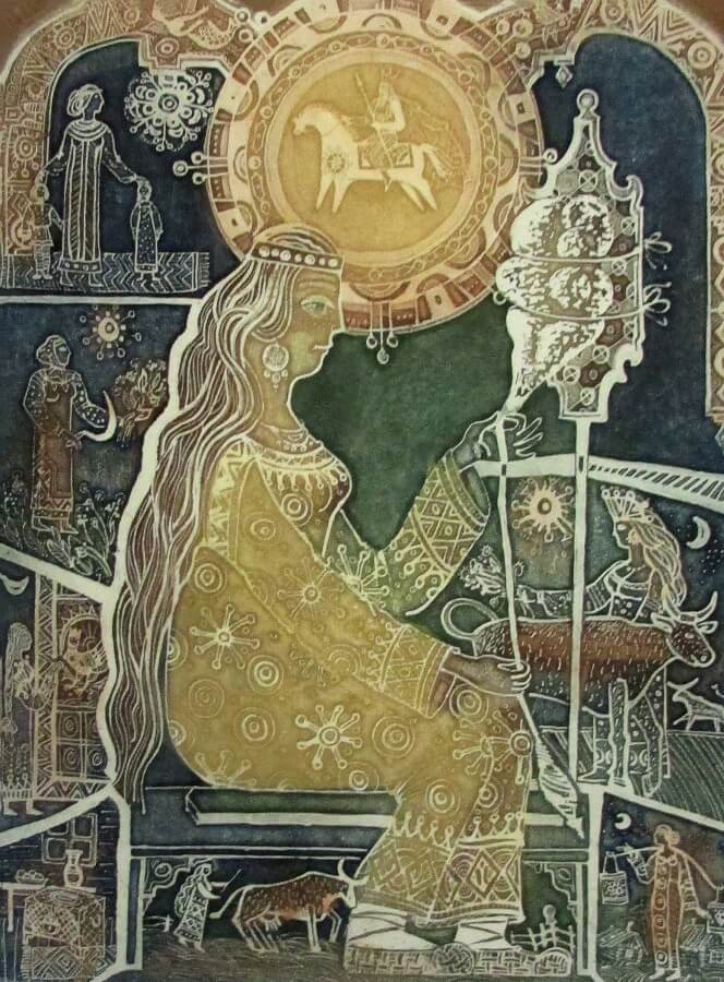 Макошь. Серия "Языческие боги славян" Самосюк О. А.