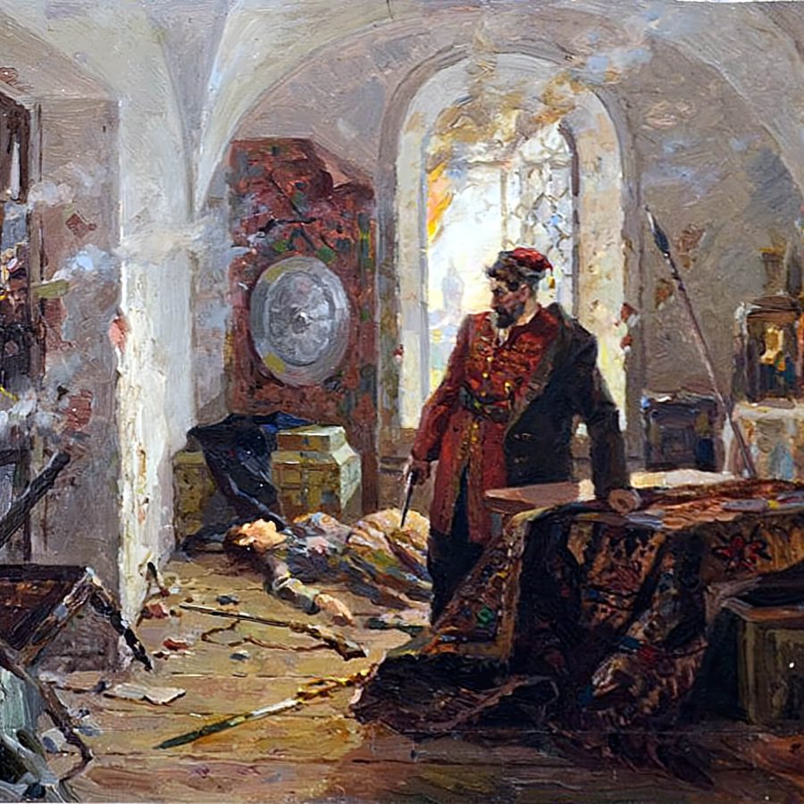 Курочкин Г.Е. "Смерть Кондратия Булавина"