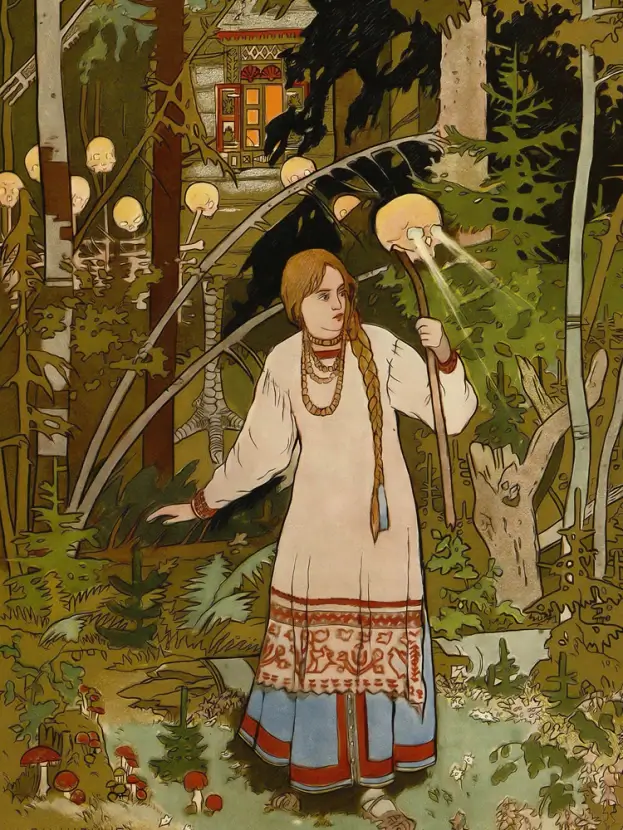 И. Билибин "Василиса Прекрасная"