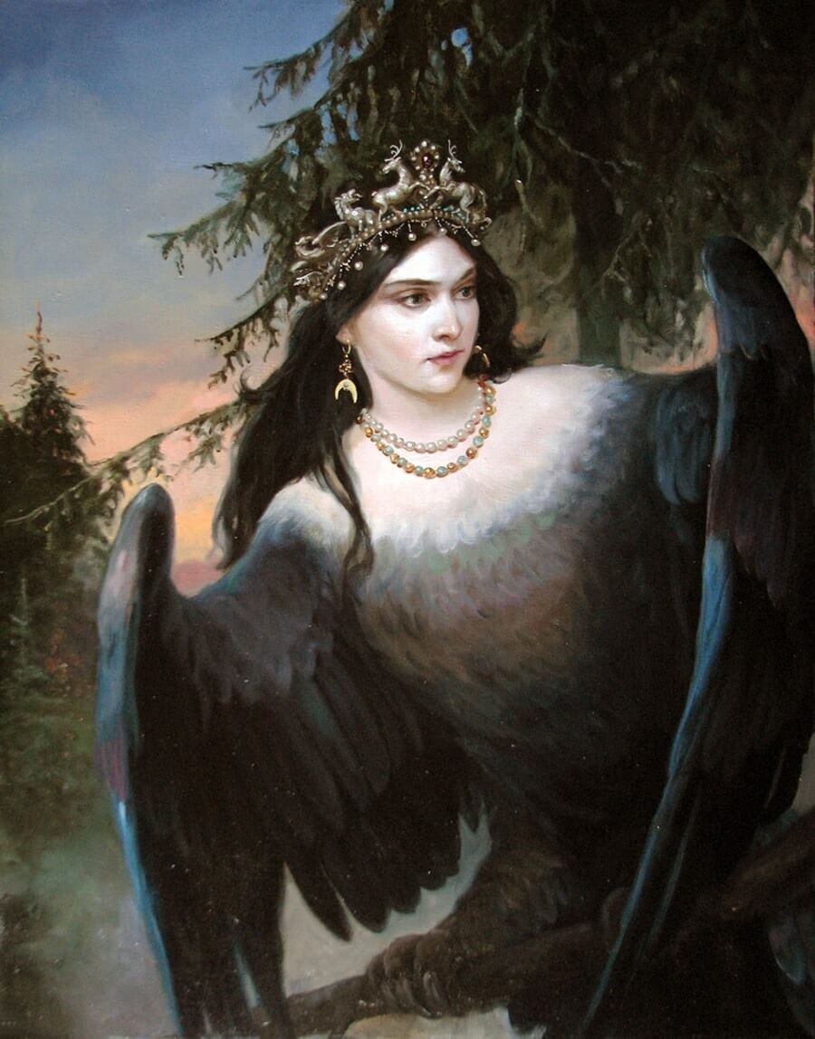 А. Шишкин "Птица вещая"